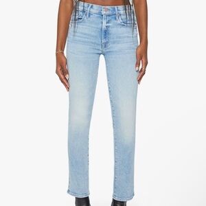 Mother Jeans The Insider Flood (Midrise Bootcut) in Tea Time Size 27